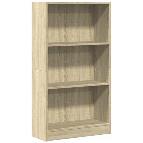 Libreria Rovere Sonoma 60x24x109 Cm In Legno Multistrato - Foto 2