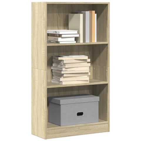 Libreria Rovere Sonoma 60x24x109 Cm In Legno Multistrato - Foto 1