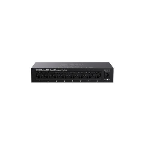 Switch G2208D 8 Porte Gigabit Cloud Managed L2 - Foto 1