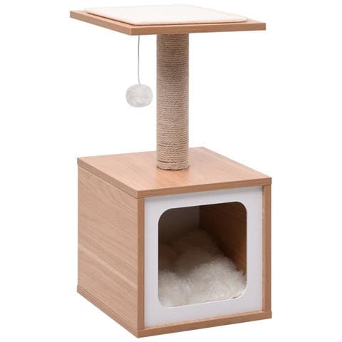Albero Per Gatti Con Tappeto Tiragraffi In Sisal 62 Cm - Foto 2