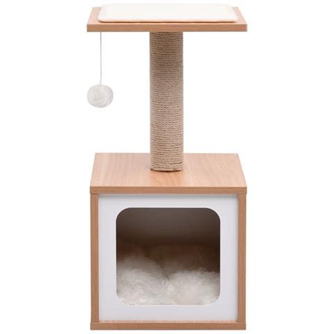 Albero Per Gatti Con Tappeto Tiragraffi In Sisal 62 Cm - Foto 1