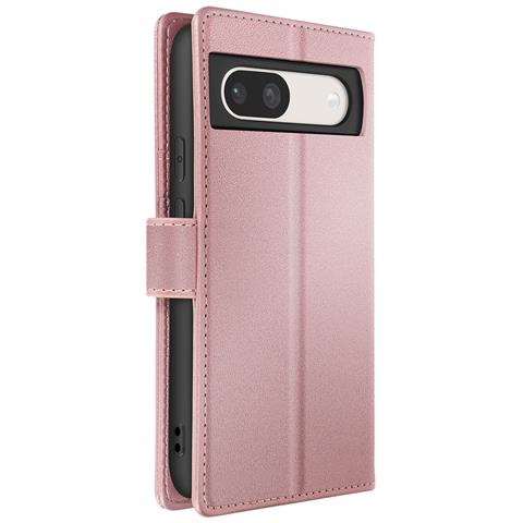 Custodia Per Google Pixel 8a Con Cover Rimovibile, Rosa Champagne - Foto 2