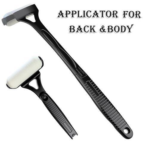 Raggiungi Ogni Angolo: Applicatore Di Lozione Pieghevole Per La Tua Schiena Black - Foto 2
