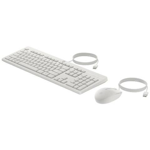 Kit Mouse +tast Hp White Usb 225 G2 - Foto 1