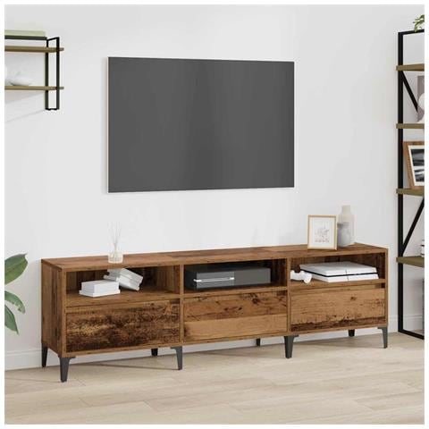 Mobile TV Legno vecchio 150 x 30 x 44.5 cm Legno multistrato - Foto 2