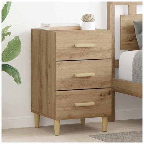 Armadio da Notte rovere artigianale 40 x 40 x 66 cm - Foto 2