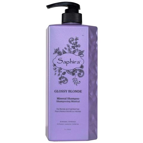 , Glossy Blonde, Ricco Di Minerali, Shampoo Colorante, Per Capelli Biondi, Blonde, 1000 Ml - Foto 1