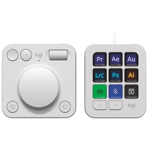 MX Creative Console Tastierino Bluetooth /USB Grigio - Foto 1
