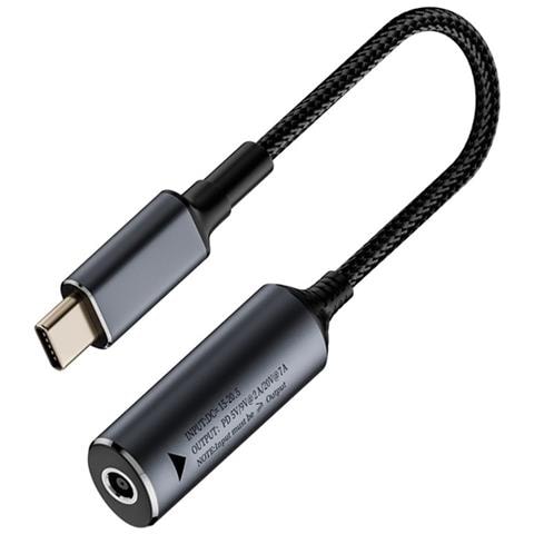 Adattatore Cavo Corto Da Dc Femmina A Usb-c Maschio 140w 4506 - Soluzione Di Alimentazione E Connettività - Foto 1