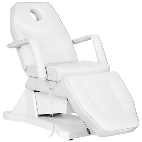 poltrona cosmetica elettrica Soft 1 motore bianca - Foto 1