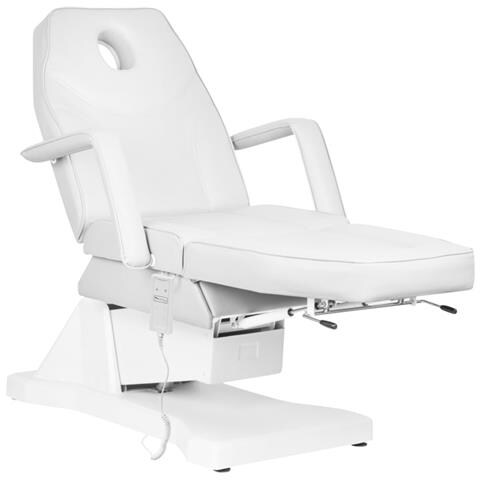 poltrona cosmetica elettrica Soft 1 motore bianca - Foto 4