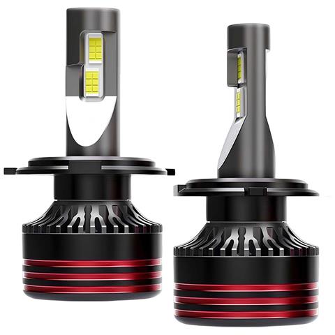 Set Di 2 Lampadine Led M8 Pro H7 60w 12v 6000k 12000lm Ip65 Per Auto - Foto 1