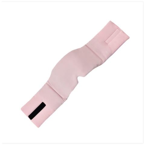 Mascherina Per Dormire Pesata A Doppio Lato - Sollievo Dalla Pressione E Aiuto Per Il Sonno Pink - Foto 2