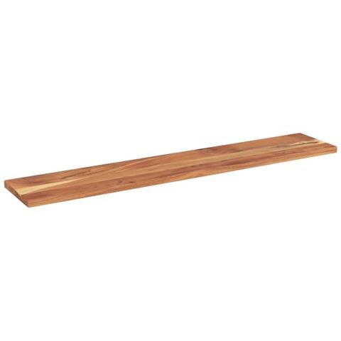 Piano Tavolo 140x30x3,8 cm Rettangolare Legno Massello Acacia - Foto 2
