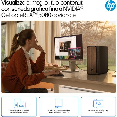 OmniDesk Desktop AI M03-0014nl PC Intel Core Ultra 5 225 16 GB DDR5-SDRAM Windows 11 Home Tower AI PC - Foto 13