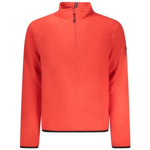 FELPA ROSSA DA UOMO CON CERNIERA PER UOMO NORVEGIA 1963 - Taglia: L, Colore: Rosso - Foto 1