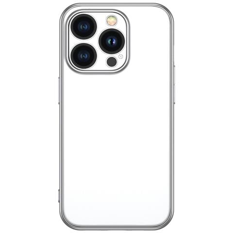 Cover per iPhone 15 Pro - TPU+PC, Grigio - Foto 2
