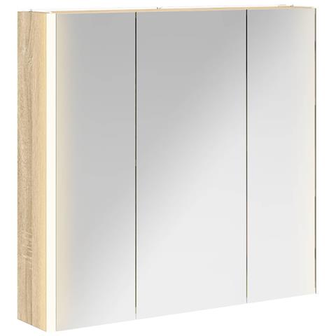Mobiletto per specchio da bagno con lo scaffale Rovere Sonoma - Foto 1
