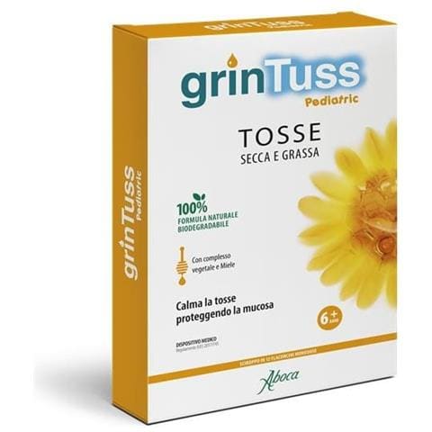 Grintuss Pediatric Sciroppo 12 Flaconcini - Foto 4