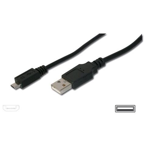 Cavo di Connessione Micro Usb B" - Lunghezza Mt. 1 Schermato - Foto 4