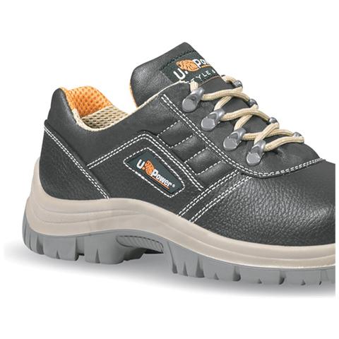 Scarpa antinfortunistica sicurezza S1P calzatura in tomaia misura 42 - Foto 3