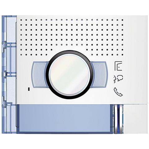 Frontale A / v Standard 1 Pulsante Su Colonna Singola Finitura Allwhite - Foto 1