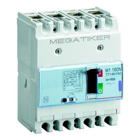 T714e100 - M1 160e - Interruttore Magnetotermico 3p+n / 2 100a 16ka - Foto 3