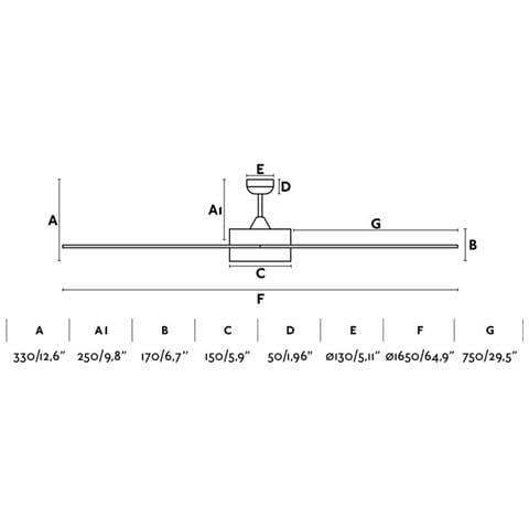 Faro Faro 33554 Argento Ventilatore Con Luce Per Grandi Ambienti - Foto 14