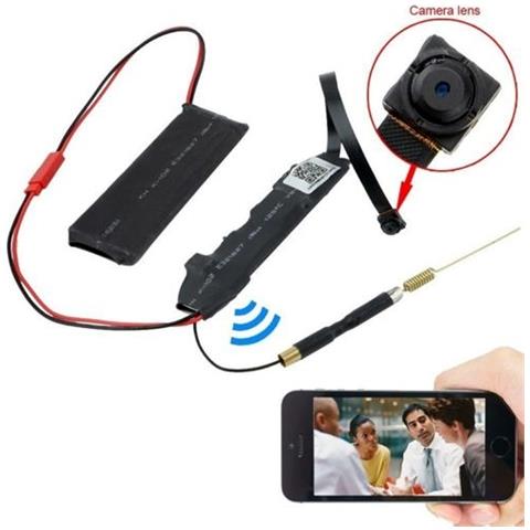 Micro Camera Spia Hd Telecamera Nascosta Microspia Cctv P2p Antenna Esterna Wifi - Foto 1