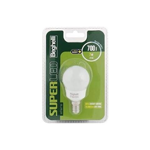 Sfera Super LED E14 Lampadina a risparmio energetico Bianco freddo 6500 K 7 W F - Foto 1