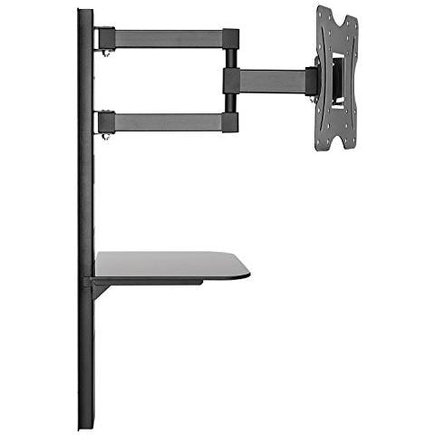 Supporto Per Televisore Con Mensola 2342 '' Peso Massimo 30 Kg Mc771 - Foto 3