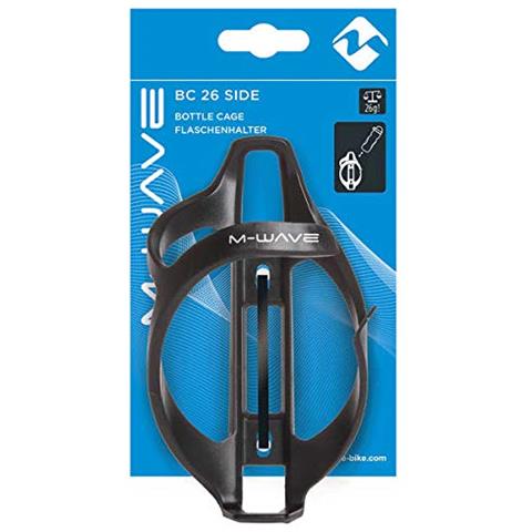 Unisex - Adulto Bc 26 Side Sidecage Portabottiglie, Nero - Foto 3
