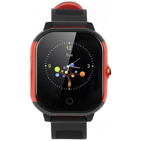 Smartwatch Fa23 Display 1,54" Gps + Cellulare WFi Cardiofrequenza Nero, Rosso- Europa - Foto 1