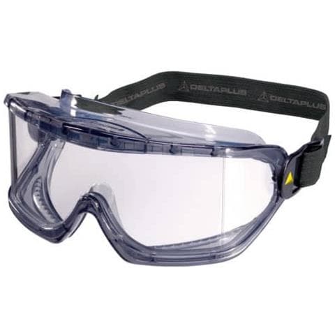Occhiali A Maschera In Policarbonato Ventilazione Indiretta Montatura Pvc / nylon Trasparente -galervi - Foto 1