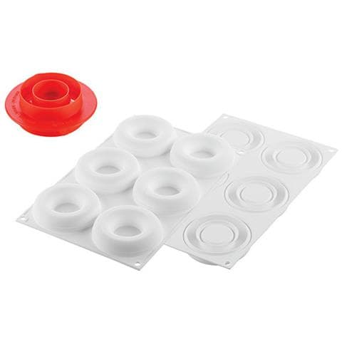 Promise65 - Stampo In Silicone N. 6 Anelli ›85/44 H20 Mm + Cutter - Foto 2
