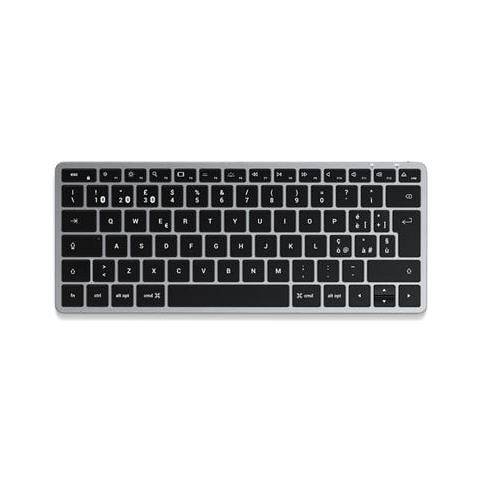 Tastiera Bluetooth Slim X1 Grigio ITA - Foto 1