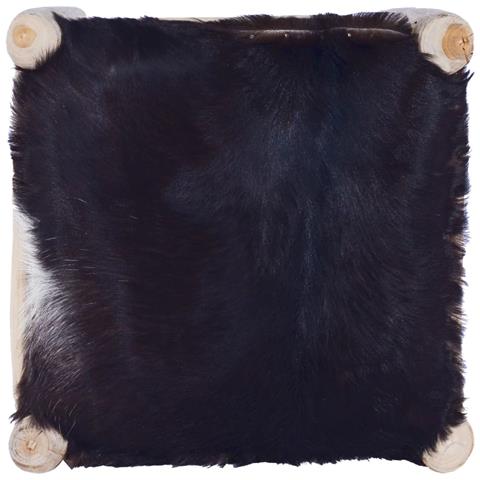 Sgabello Da Bar In Vera Pelle Di Capra E Legno Massello Di Teak - Foto 8