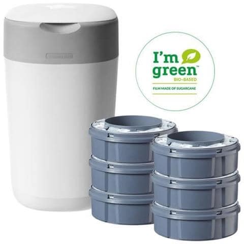 Kit Mangiapannolini Tommee Tippee Twist & Click - Con 6 Ricariche Antibatteriche, Per Casa Ordinate - Foto 9