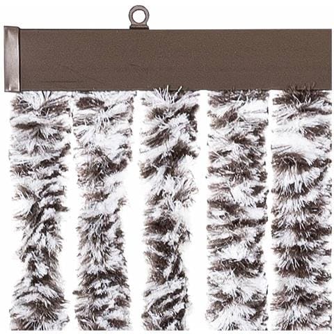 Zanzariera Marrone e Beige 90x200 cm Ciniglia - Foto 2