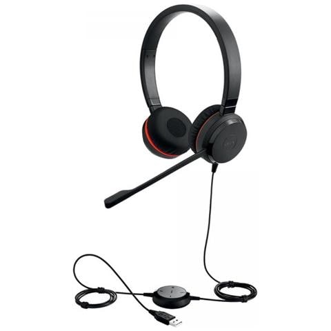 Evolve 30 MS stereo, Stereofonico, Nero, Padiglione auricolare, Cablato, USB, Sovraurale - Foto 7