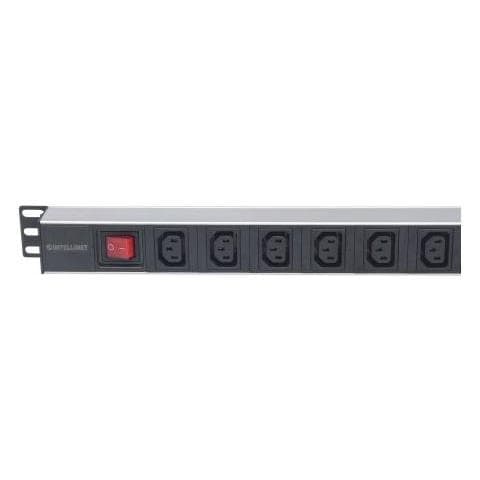 Stromverteilungseinheit (rack - Einbaufhig) - Ws 110-250 V - Eingabe, Eingang Iec 60320 C19 - Ausgangsbuchsen: 8 (iec 60320 C13) - 1u - 48,3 Cm (19"") - 2 M (163651)  - Foto 2