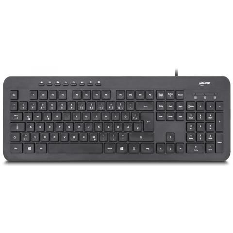 Tastiera USB 55369A  (Layout Tedesco) Colore Nero - Foto 2