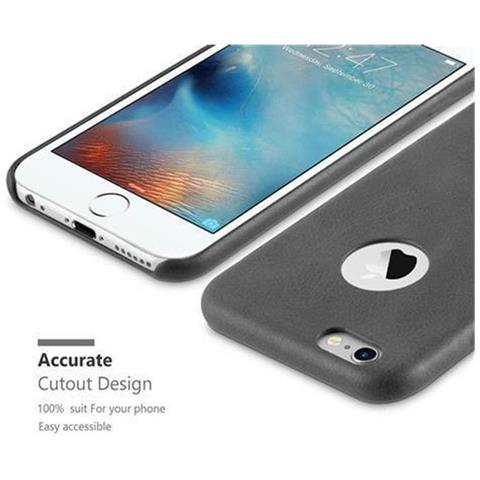 Cadorabo Custodia Compatibile Con Apple Iphone 6 / Iphone 6s In Vintage Marrone - Hard Case Coperchio Protettivo In Similpelle - Foto 5