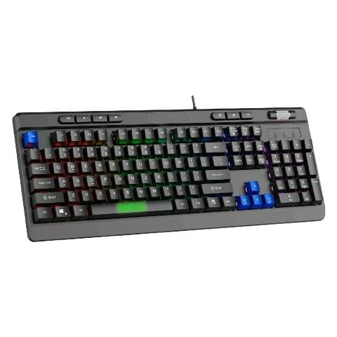 Tastiera USB 464952  (Layout Inglese US) Colore Nero - Foto 1