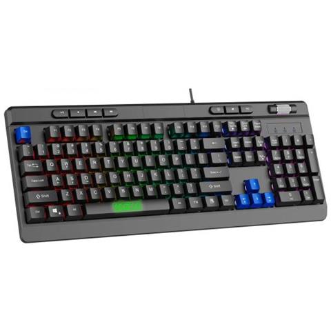 Tastiera USB 464952  (Layout Inglese US) Colore Nero - Foto 2