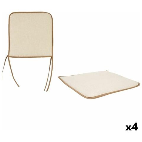 Cuscino Per Sedie 38 X 2,5 X 38 Cm (4 Unità) - Foto 1