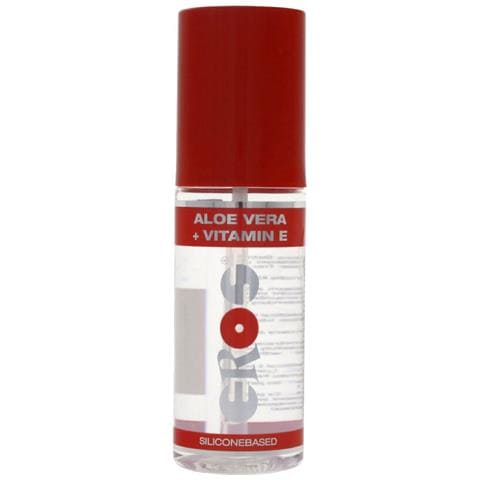 Lubrificante A Base Di Silicone Eros Aloe Vera Vitamina E (100 Ml) - Foto 1