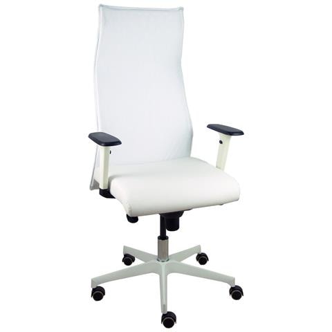 Sedia Da Ufficio Sahuco B354brp Bianco - Foto 1
