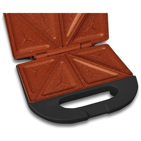 Piastra Grill Elettrica Eldom St11 Nero Argentato 750 W - Foto 5