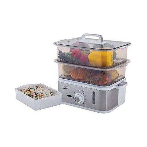 STEAM COOKING 6.8L TWO TRANSPARENT STACKABLE BASKETS 800W CV623 - Foto 1